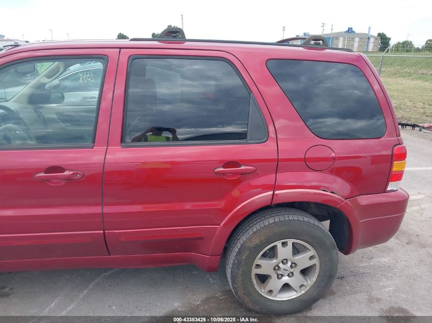 2005 Ford Escape Limited VIN: 1FMYU04195KD14019 Lot: 43383426