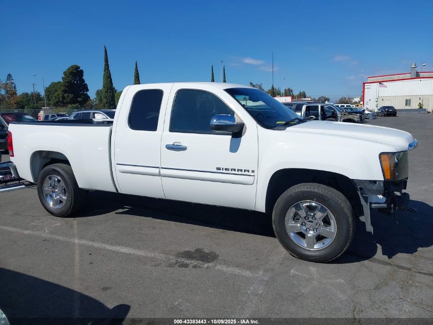 2009 GMC Sierra 1500 Sle VIN: 2GTEC29J491110779 Lot: 43383443