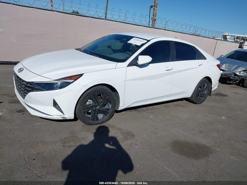 KMHLM4AJ7MU012642 2021 HYUNDAI ELANTRA photo no. 14
