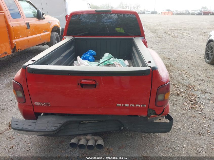 2001 GMC Sierra 1500 Sl VIN: 1GTEC14W51Z204632 Lot: 43383453