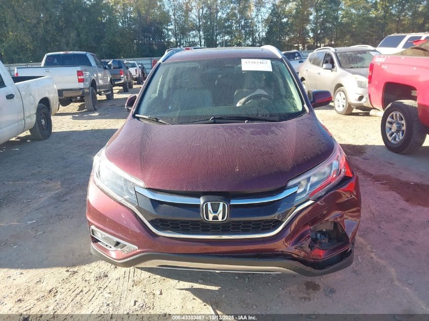 2016 Honda Cr-V Ex-L VIN: 5J6RM4H71GL071313 Lot: 43383467