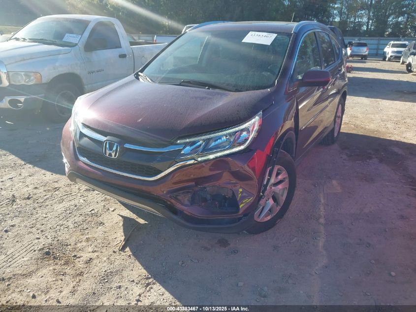 2016 Honda Cr-V Ex-L VIN: 5J6RM4H71GL071313 Lot: 43383467