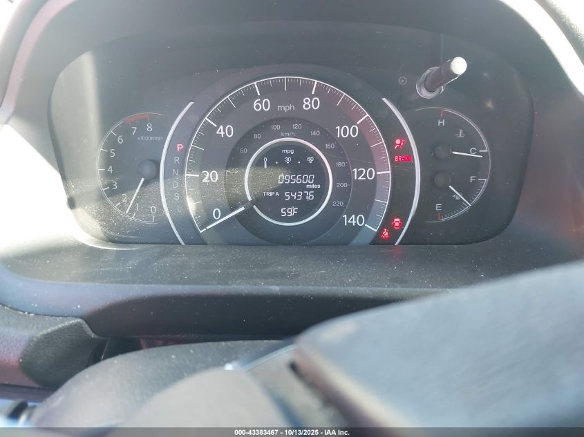 2016 Honda Cr-V Ex-L VIN: 5J6RM4H71GL071313 Lot: 43383467