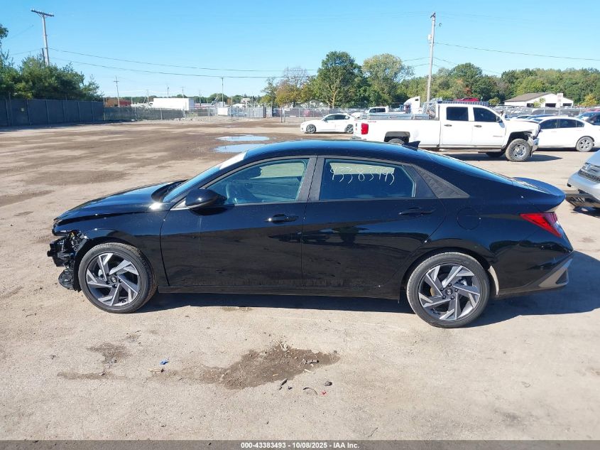 2025 Hyundai Elantra Sel Sport VIN: KMHLM4DG1SU063941 Lot: 43383493