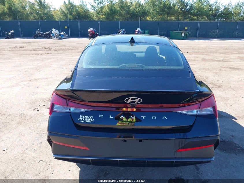 2025 Hyundai Elantra Sel Sport VIN: KMHLM4DG1SU063941 Lot: 43383493