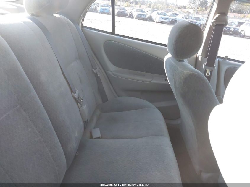 2001 Toyota Corolla Le VIN: 2T1BR12E11C407376 Lot: 43383501