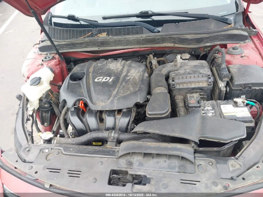 2015 Kia Optima Lx VIN: 5XXGM4A76FG484897 Lot: 43383514