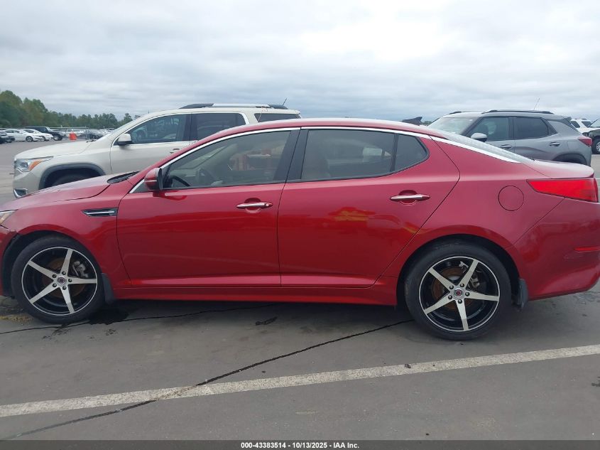 2015 Kia Optima Lx VIN: 5XXGM4A76FG484897 Lot: 43383514