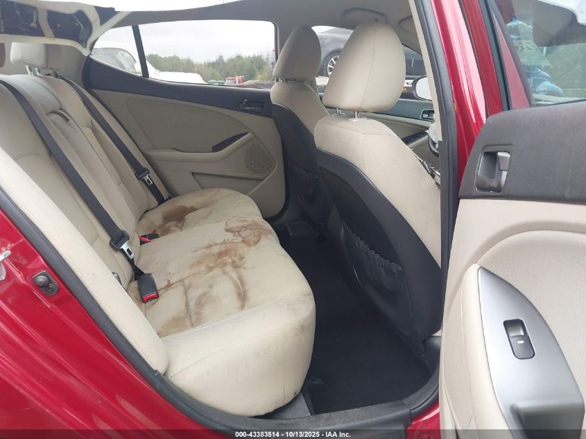 2015 Kia Optima Lx VIN: 5XXGM4A76FG484897 Lot: 43383514