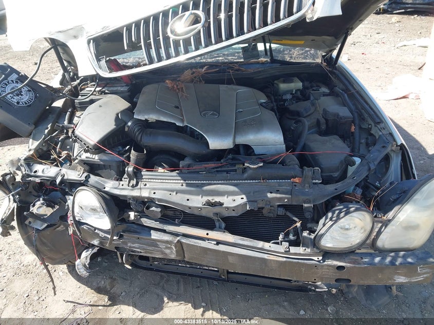 2001 Lexus Gs 430 VIN: JT8BL69S110006221 Lot: 43383515