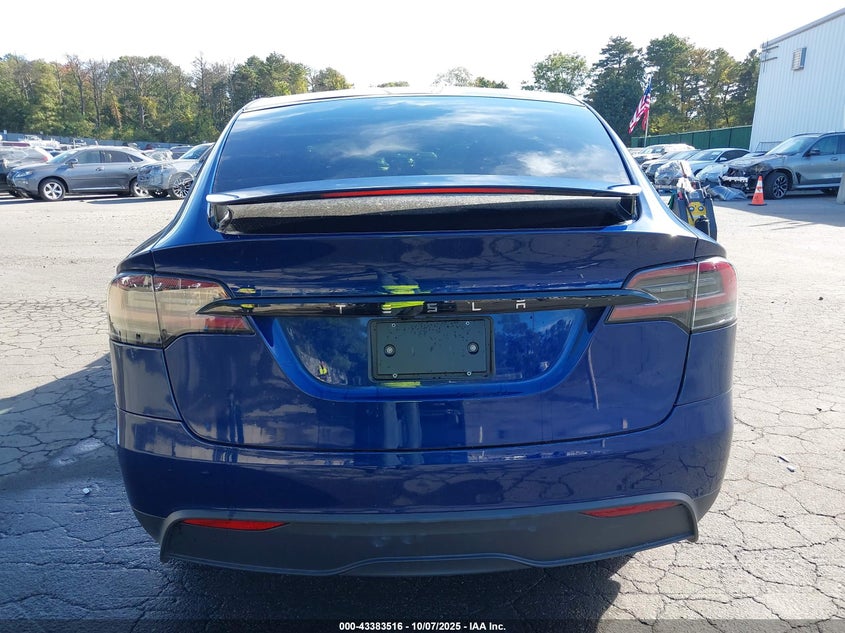 2023 Tesla Model X Dual Motor All-Wheel Drive/Standard Range VIN: 7SAXCDE55PF386298 Lot: 43383516