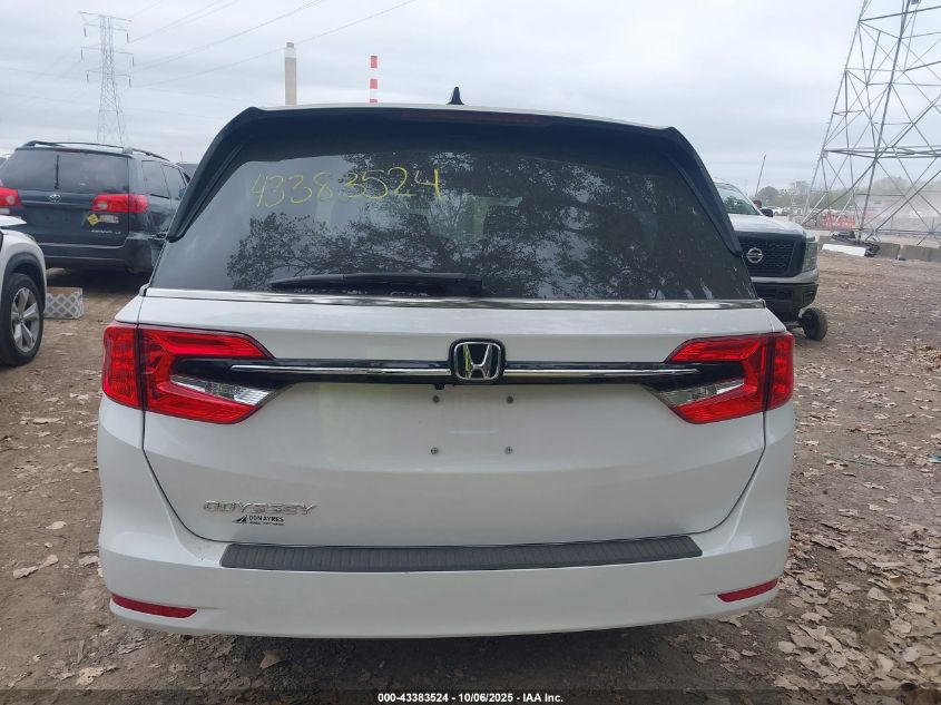 2023 Honda Odyssey Ex-L VIN: 5FNRL6H60PB077814 Lot: 43383524