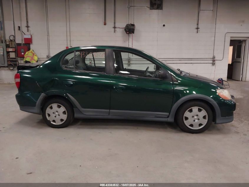 2001 Toyota Echo VIN: JTDBT123410118910 Lot: 43383532