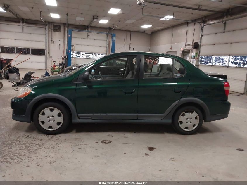 2001 Toyota Echo VIN: JTDBT123410118910 Lot: 43383532