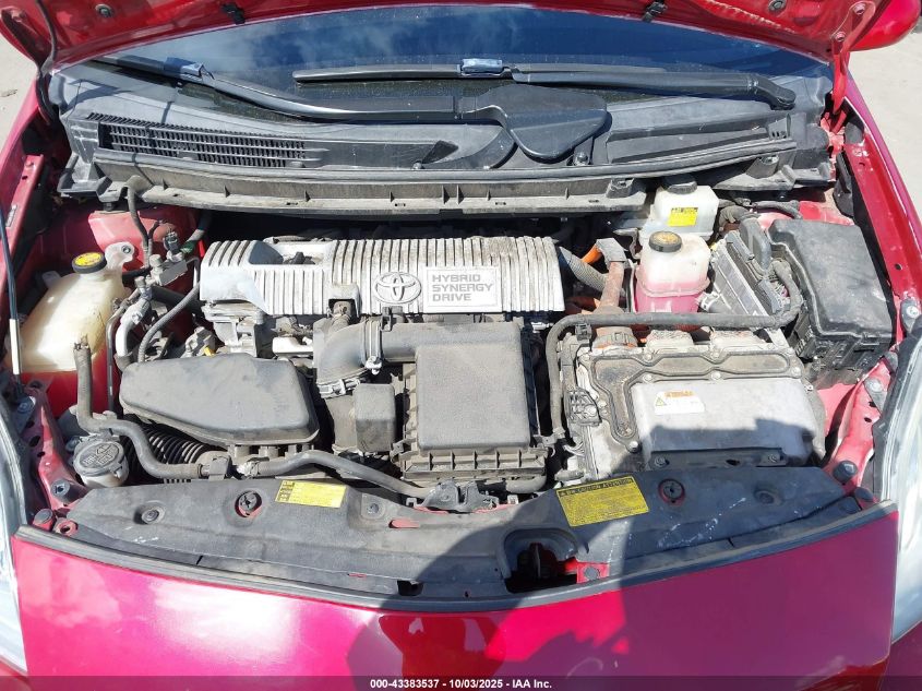 2010 Toyota Prius Iv VIN: JTDKN3DU8A0043611 Lot: 43383537