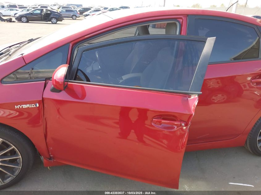 2010 Toyota Prius Iv VIN: JTDKN3DU8A0043611 Lot: 43383537