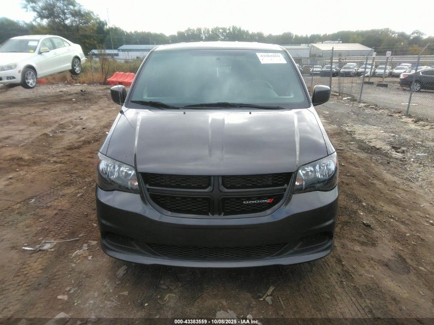 2017 Dodge Grand Caravan Se Plus VIN: 2C4RDGBG0HR618452 Lot: 43383559