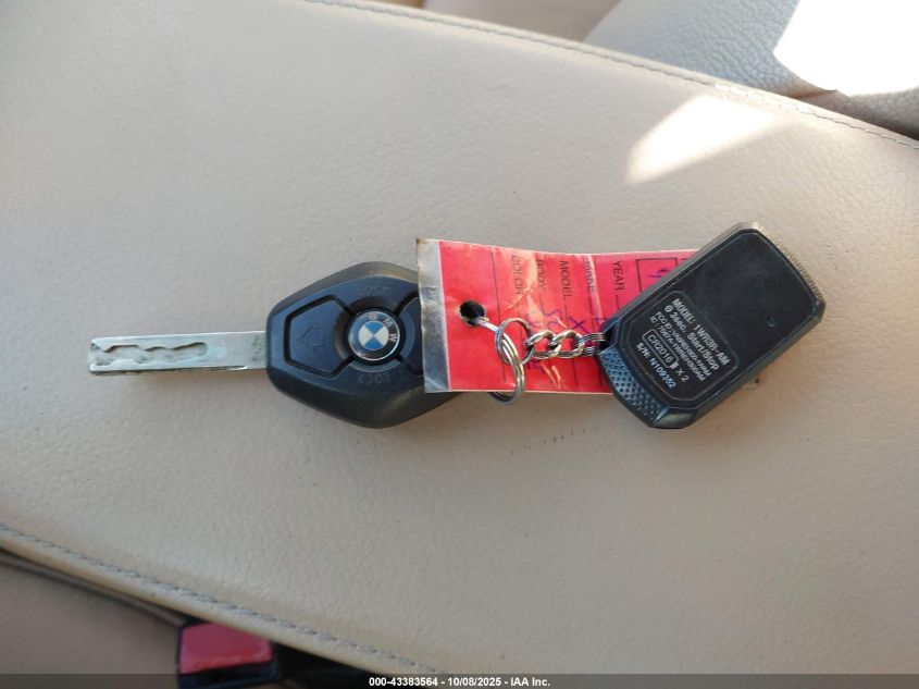 2007 BMW X3 3.0Si VIN: WBXPC93487WF12417 Lot: 43383564