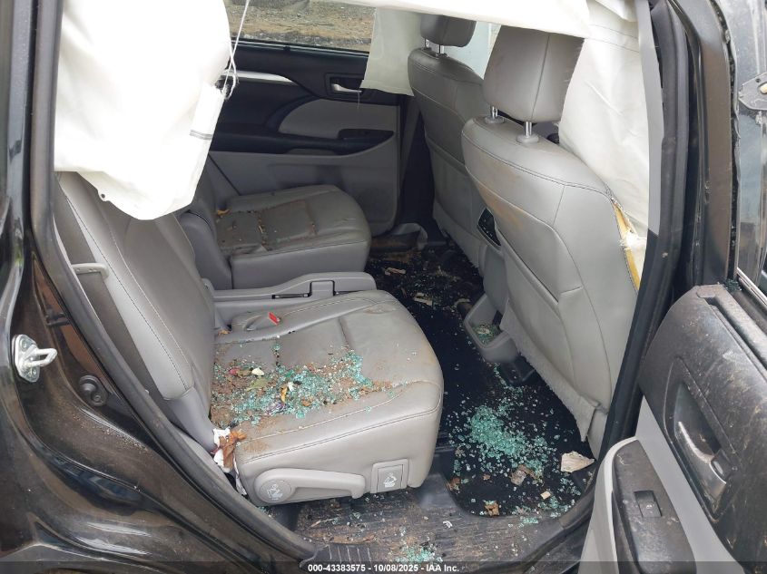 2017 Toyota Highlander Xle VIN: 5TDJZRFH5HS359476 Lot: 43383575