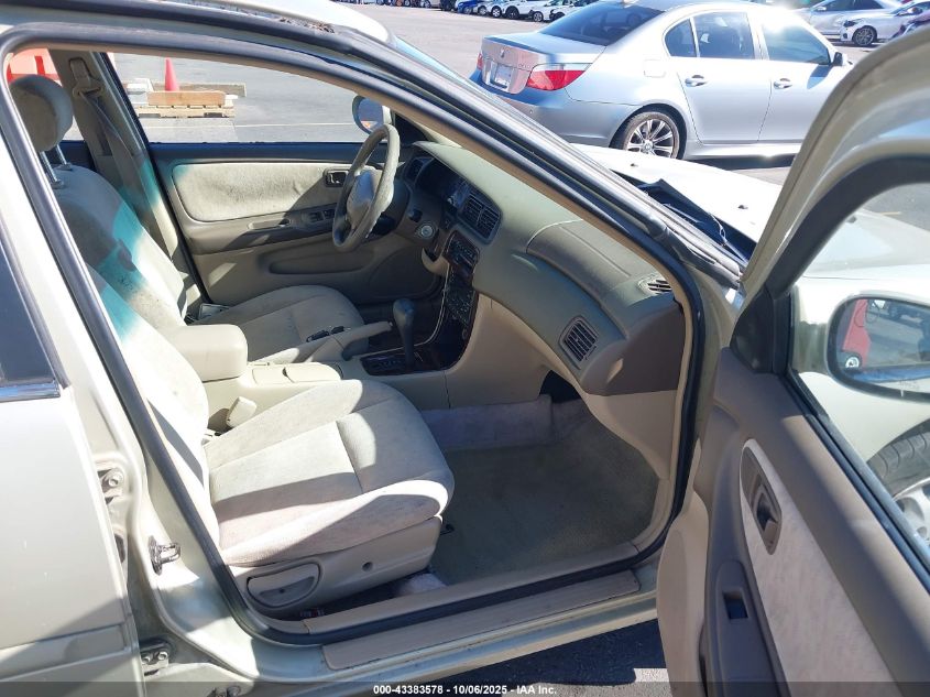 1999 Nissan Altima Gle/Gxe/Se/Se-L/Xe VIN: 1N4DL01D9XC198280 Lot: 43383578