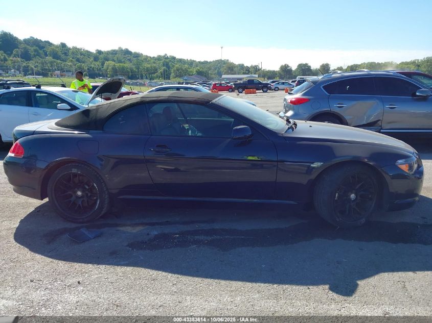 2007 BMW 650I VIN: WBAEK13517CN81236 Lot: 43383614