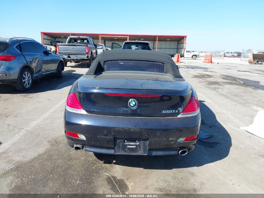 2007 BMW 650I VIN: WBAEK13517CN81236 Lot: 43383614