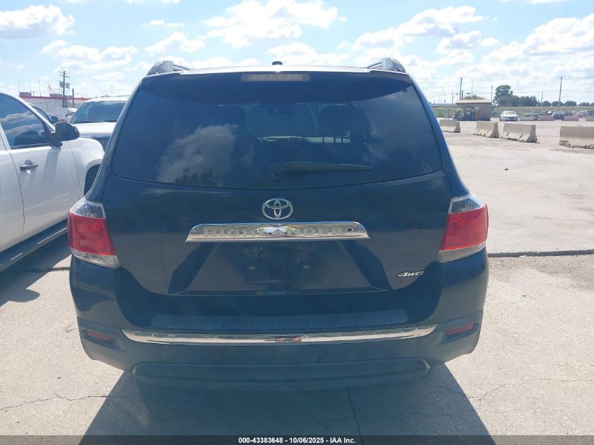 2011 Toyota Highlander Limited V6 VIN: 5TDDK3EH3BS050600 Lot: 43383648