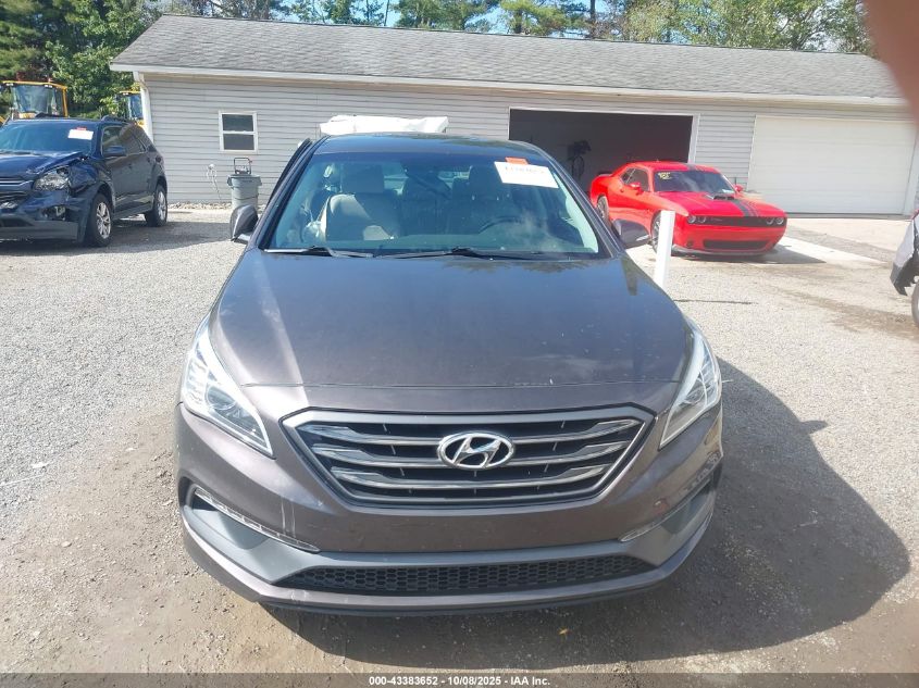 2016 Hyundai Sonata Sport VIN: 5NPE34AF9GH311625 Lot: 43383652