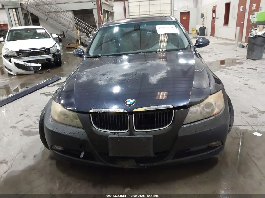 2006 BMW 325I VIN: WBAVB17526NK41722 Lot: 43383654