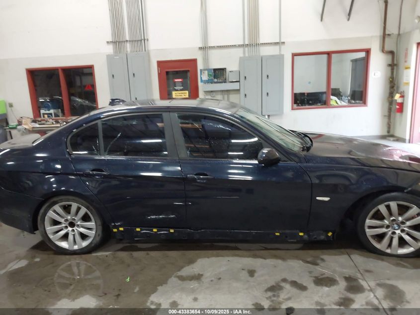 2006 BMW 325I VIN: WBAVB17526NK41722 Lot: 43383654