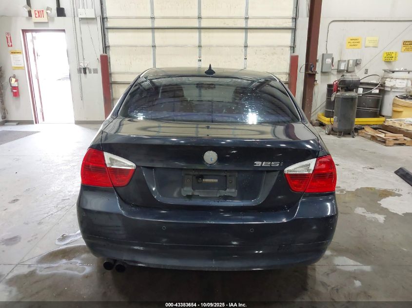 2006 BMW 325I VIN: WBAVB17526NK41722 Lot: 43383654