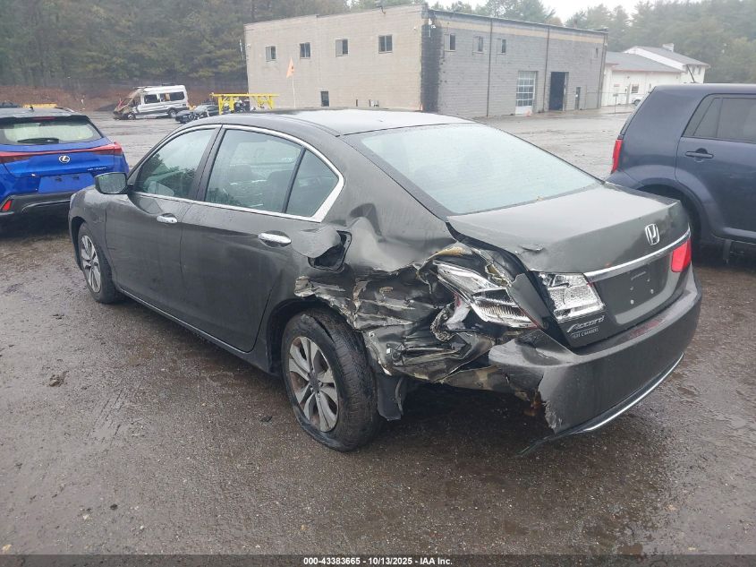 2014 Honda Accord Lx VIN: 1HGCR2F37EA238947 Lot: 43383665