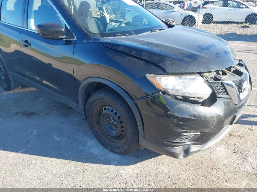 2016 Nissan Rogue S VIN: JN8AT2MT8GW016101 Lot: 43383674