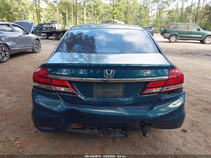 2013 Honda Civic Lx VIN: 2HGFB2F54DH573294 Lot: 43383678