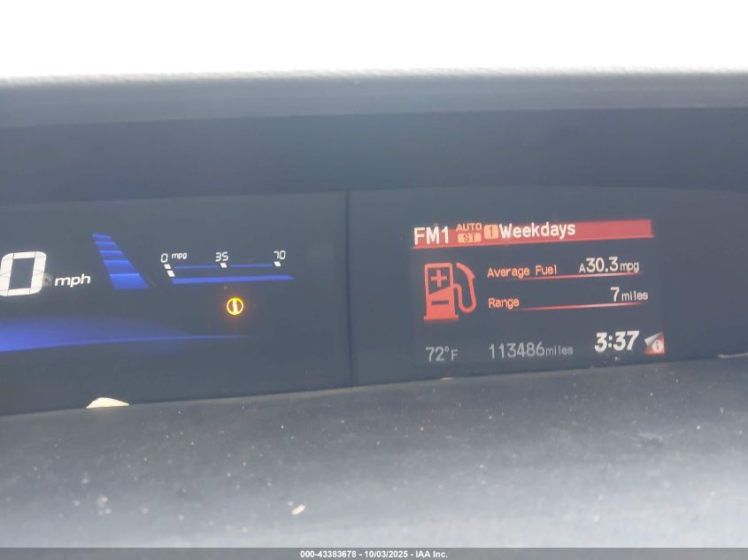 2013 Honda Civic Lx VIN: 2HGFB2F54DH573294 Lot: 43383678