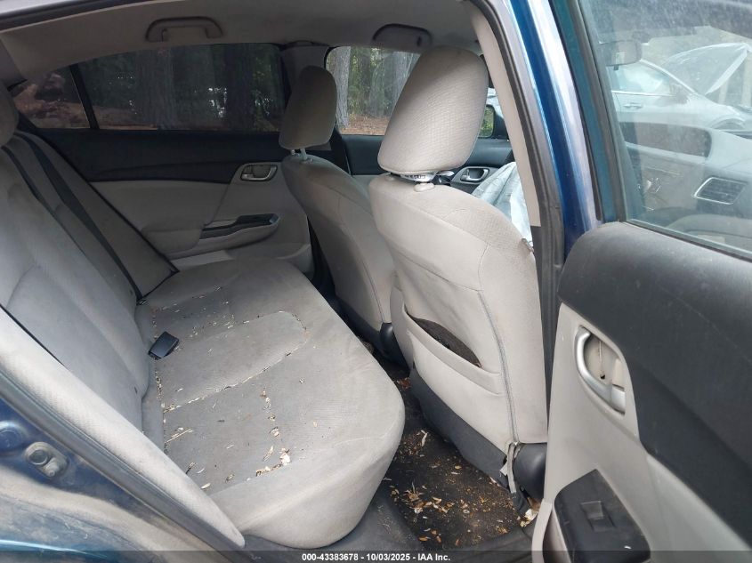 2013 Honda Civic Lx VIN: 2HGFB2F54DH573294 Lot: 43383678