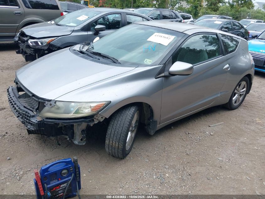 2011 Honda Cr-Z Ex VIN: JHMZF1D65BS009907 Lot: 43383682