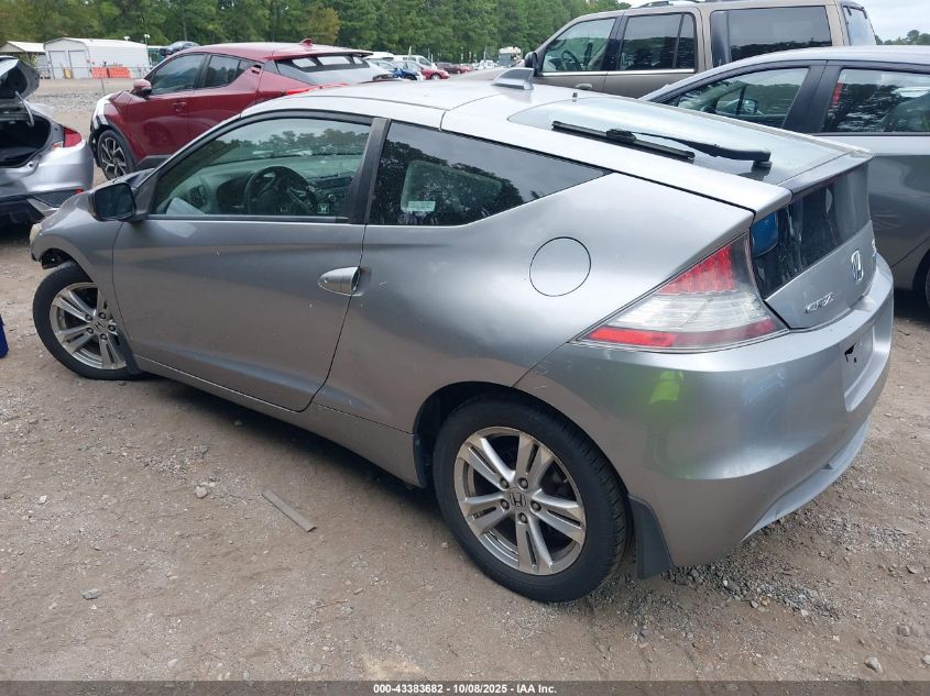 2011 Honda Cr-Z Ex VIN: JHMZF1D65BS009907 Lot: 43383682