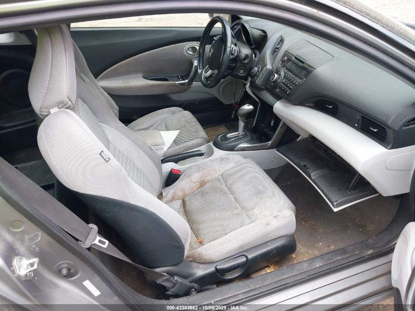 2011 Honda Cr-Z Ex VIN: JHMZF1D65BS009907 Lot: 43383682