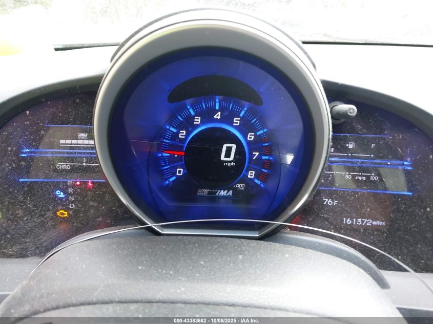 2011 Honda Cr-Z Ex VIN: JHMZF1D65BS009907 Lot: 43383682