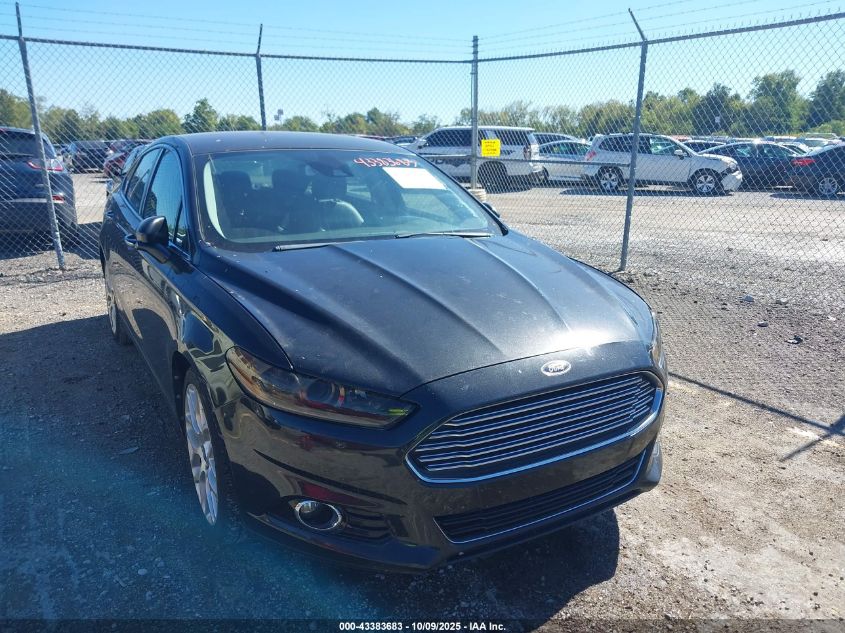 2013 Ford Fusion Titanium VIN: 3FA6P0K90DR207534 Lot: 43383683