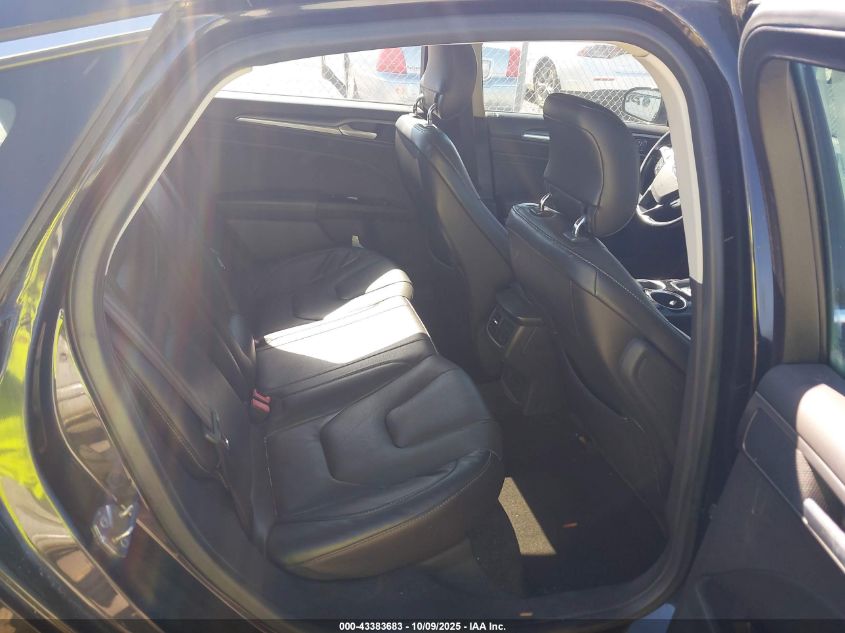 2013 Ford Fusion Titanium VIN: 3FA6P0K90DR207534 Lot: 43383683