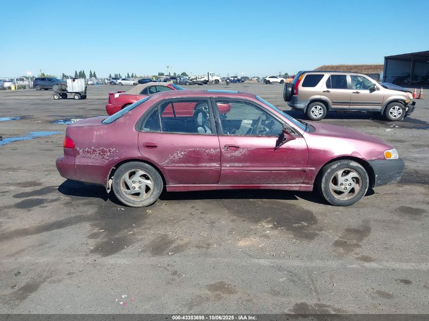1998 Toyota Corolla Le VIN: 1NXBR18E2WZ084937 Lot: 43383698