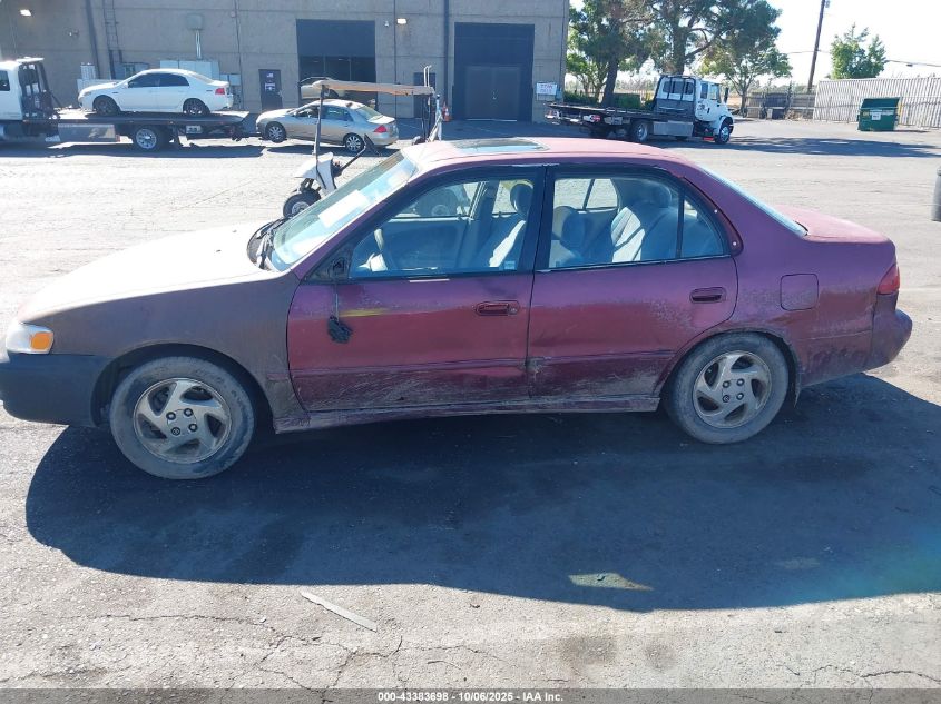 1998 Toyota Corolla Le VIN: 1NXBR18E2WZ084937 Lot: 43383698