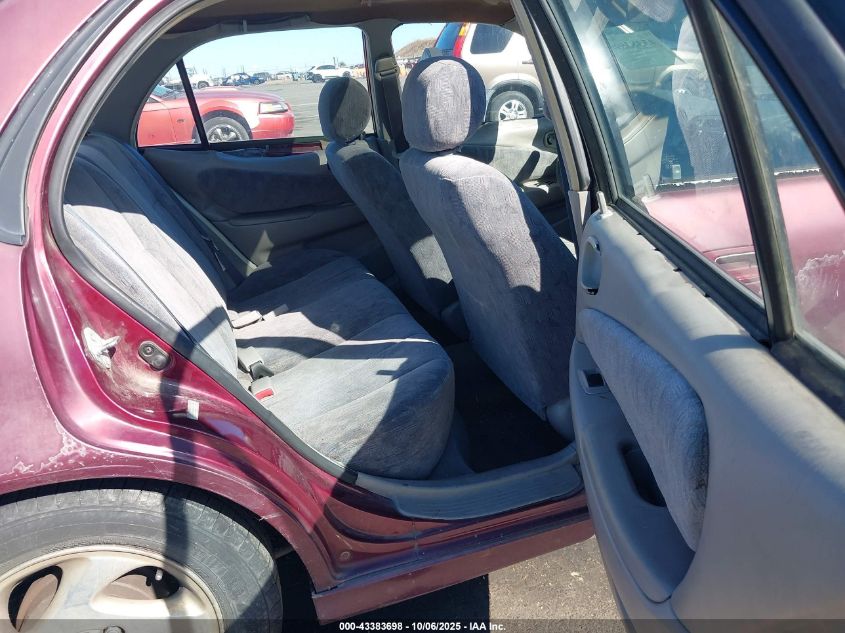 1998 Toyota Corolla Le VIN: 1NXBR18E2WZ084937 Lot: 43383698