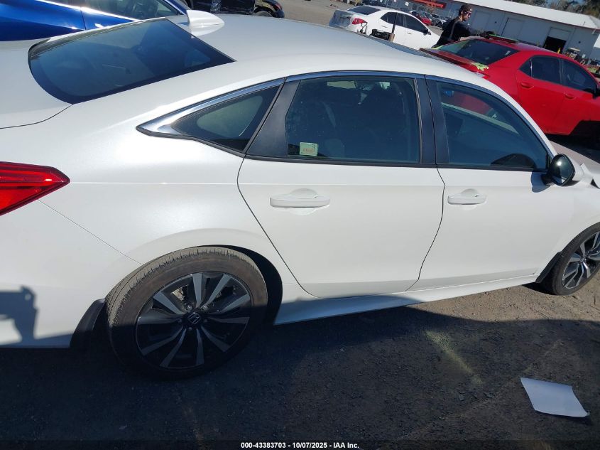 2022 Honda Civic Ex VIN: JHMFE1F73NX003932 Lot: 43383703