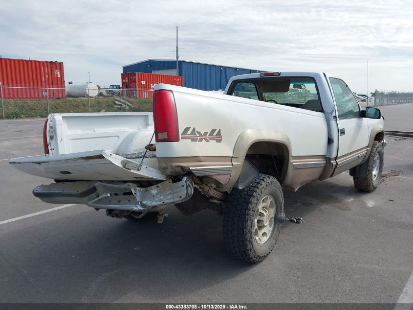 1998 GMC Sierra 2500 Hd Sl VIN: 1GTGK24J4WZ537644 Lot: 43383705