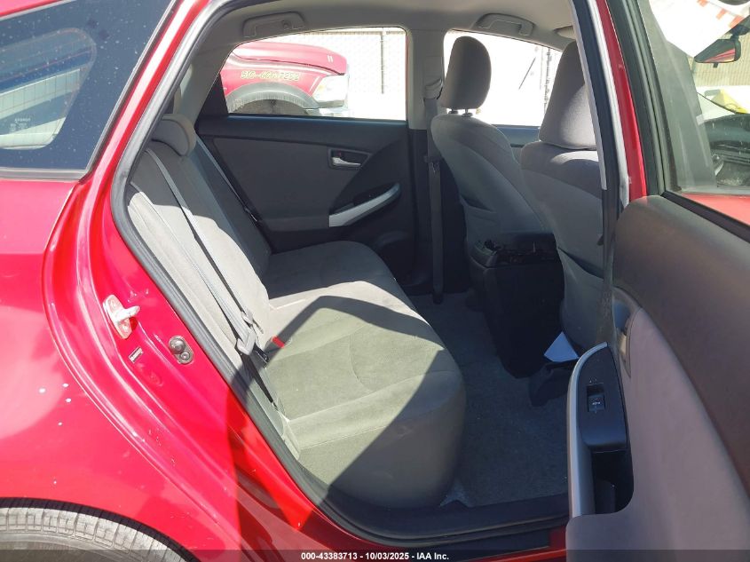 2012 Toyota Prius Three VIN: JTDKN3DU9C5501579 Lot: 43383713