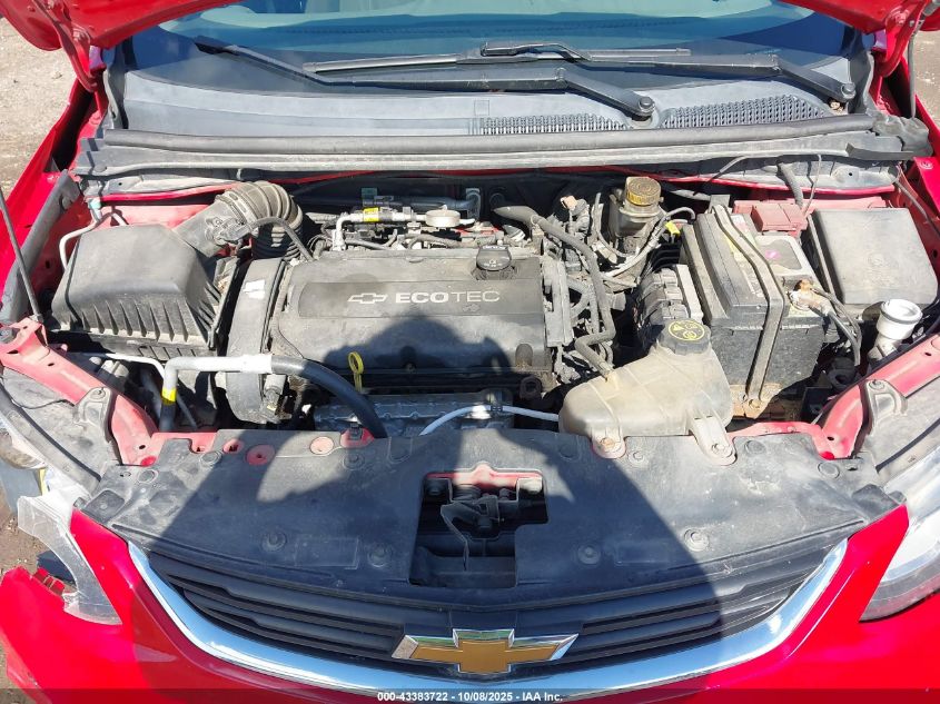 2017 Chevrolet Sonic Lt Auto VIN: 1G1JD5SH8H4122899 Lot: 43383722