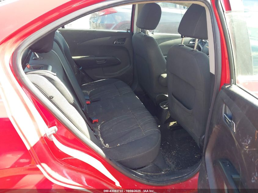 2017 Chevrolet Sonic Lt Auto VIN: 1G1JD5SH8H4122899 Lot: 43383722